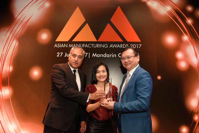 Essentra wins Editors Choice Award at Asian Manufacturing Awards 2017